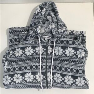 Sleepytime PJs‎ Snowflake Onsie Pajamas Size Small